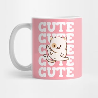 Cute Kitty Butt Graphic Tee Design Mug